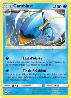 Carte Pokémon Gamblast #26 — Lumière Interdite