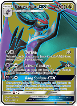 Carte Pokémon Bruyverne GX #141 — Ombres Ardentes