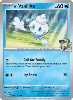 Carte Pokémon Sorbébé de N #049 — Héros Transcendants