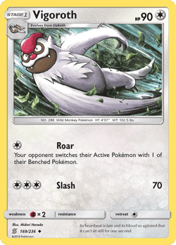 Carte Pokémon Vigoroth #169 — Harmonie des Esprits