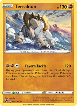 Carte Pokémon Terrakium #097 — Tempête Argentée