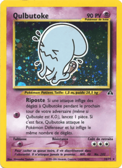 Carte Pokémon Qulbutoke #16 — Neo Discovery