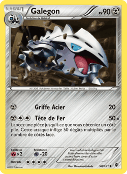Carte Pokémon Galegon #58 — Explosion Plasma
