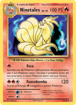 Carte Pokémon Feunard #15 — Évolutions