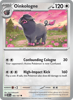 Carte Pokémon Fragroin #183 — Flammes Obsidiennes