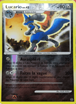 Carte Pokémon Lucario #53 — Platine