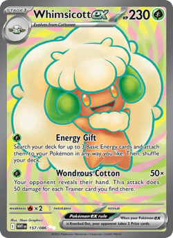 Carte Pokémon Farfaduvet-ex #157 — Flamme Blanche