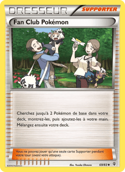 Carte Pokémon Fan Club Pokémon #69 — Générations