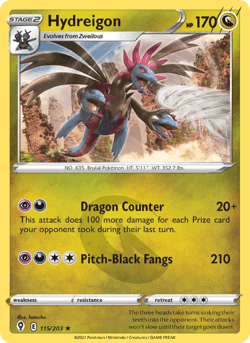 Carte Pokémon Trioxhydre #115 — Évolution Céleste