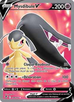 Carte Pokémon Mysdibule V #178 — Tempête Argentée