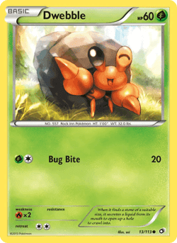 Carte Pokémon Crabicoque #13 — Trésors Légendaires