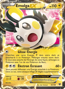 Carte Pokémon Emolga EX #46 — XY