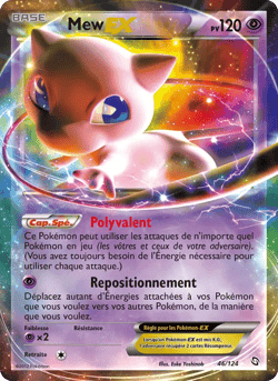 Carte Pokémon Mew-EX #46 — Dragons Exaltés