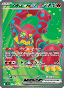Carte Pokémon Volcanion-ex #171 — Aventures Ensemble