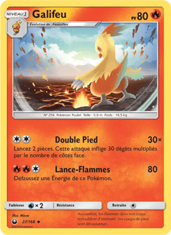 Carte Pokémon Galifeu #27 — Tempête Céleste
