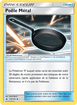 Carte Pokémon Poêle Métal #112 — Lumière Interdite