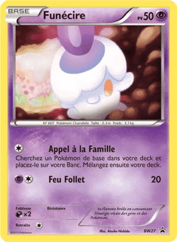 Carte Pokémon Funécire #BW27 — Promos Noir et Blanc
