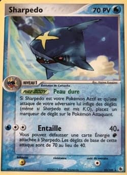 Carte Pokémon Sharpedo #22 — Rubis & Saphir