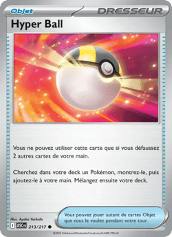 Carte Pokémon Hyper Ball #213 — Héros Transcendants