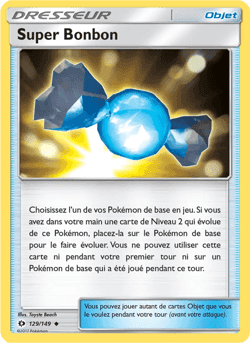 Carte Pokémon Super Bonbon #129 — Soleil et Lune