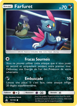 Carte Pokémon Farfuret #73 — Ultra-Prisme