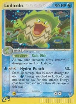 Carte Pokémon Ludicolo #7 — Tempête de Sable