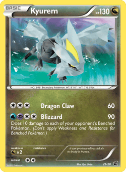 Carte Pokémon Kyurem #21 — Coffre des Dragons