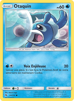 Carte Pokémon Otaquin #64 — Tonnerre Perdu