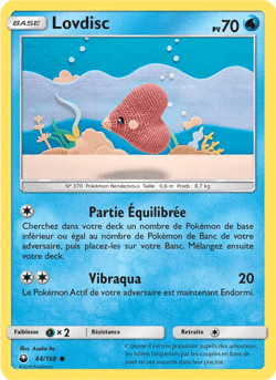 Carte Pokémon Lovdisc #44 — Tempête Céleste