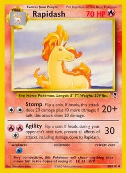 Carte Pokémon Rapidash #60 — Legendary Collection