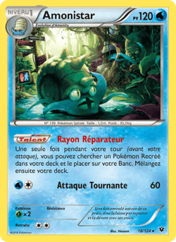 Carte Pokémon Amonistar #18 — Impact des Destins