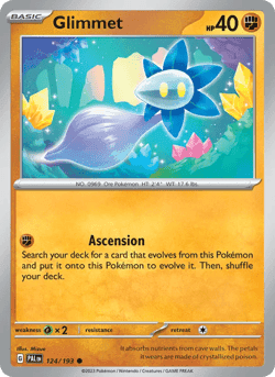 Carte Pokémon Germéclat #124 — Évolutions à Paldea