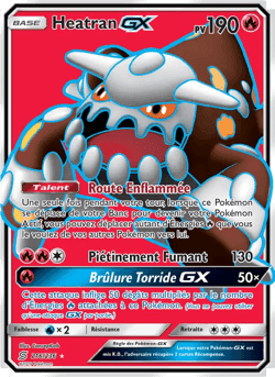 Carte Pokémon Heatran GX #216 — Harmonie des Esprits