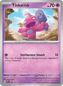 Carte Pokémon Forgerette #025 — Promos Écarlate et Violet