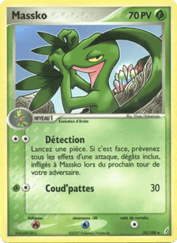 Carte Pokémon Massko #32 — Gardiens de Cristal