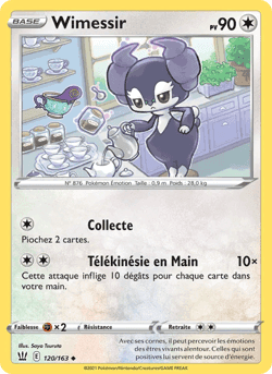 Carte Pokémon Wimessir #120 — Styles de Combat