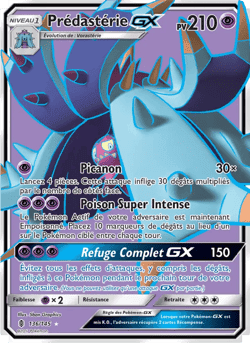 Carte Pokémon Prédastérie GX #136 — Gardiens Ascendants