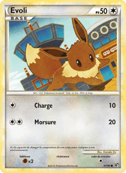 Carte Pokémon Evoli #47 — Indomptable