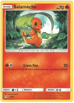Carte Pokémon Salamèche #9 — 2019 Promo McDonald's