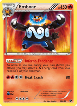 Carte Pokémon Roitiflam #100 — Destinées Futures