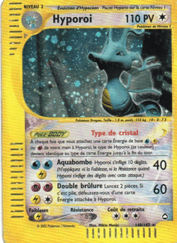 Carte Pokémon Hyporoi #148 — Aquapolis