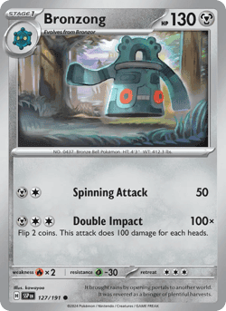 Carte Pokémon Archéodong #127 — Étincelles Déferlantes