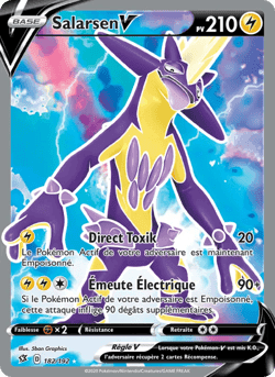 Carte Pokémon Salarsen V #182 — Clash des Rebelles