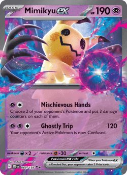Carte Pokémon Mimiqui-ex #069 — Aventures Ensemble
