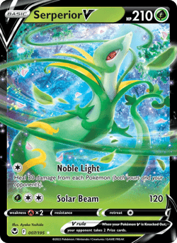 Carte Pokémon Majaspic V #007 — Tempête Argentée
