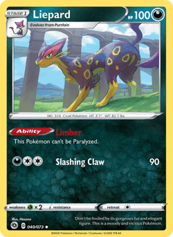 Carte Pokémon Léopardus #40 — La Voie du Maître