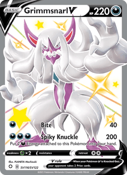 Carte Pokémon Angoliath V #SV116 — Destinées Radieuses
