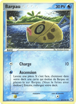Carte Pokémon Barpau #61 — Légendes Oubliées