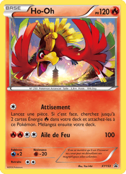 Carte Pokémon Ho-Oh #XY153 — Promos X&Y