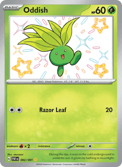 Carte Pokémon Mystherbe #092 — Destinées de Paldea